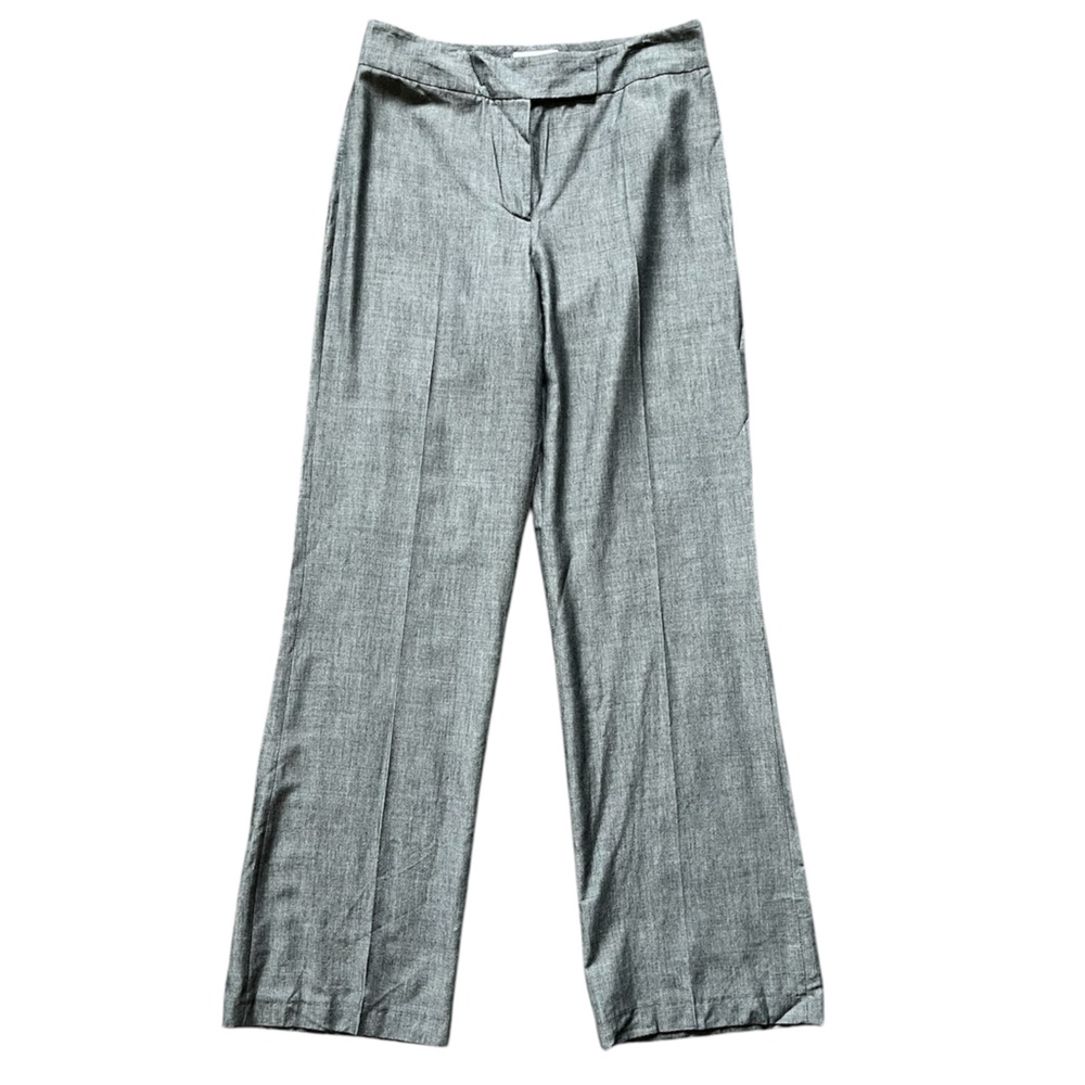 Gray Women's Wide-Leg Pants